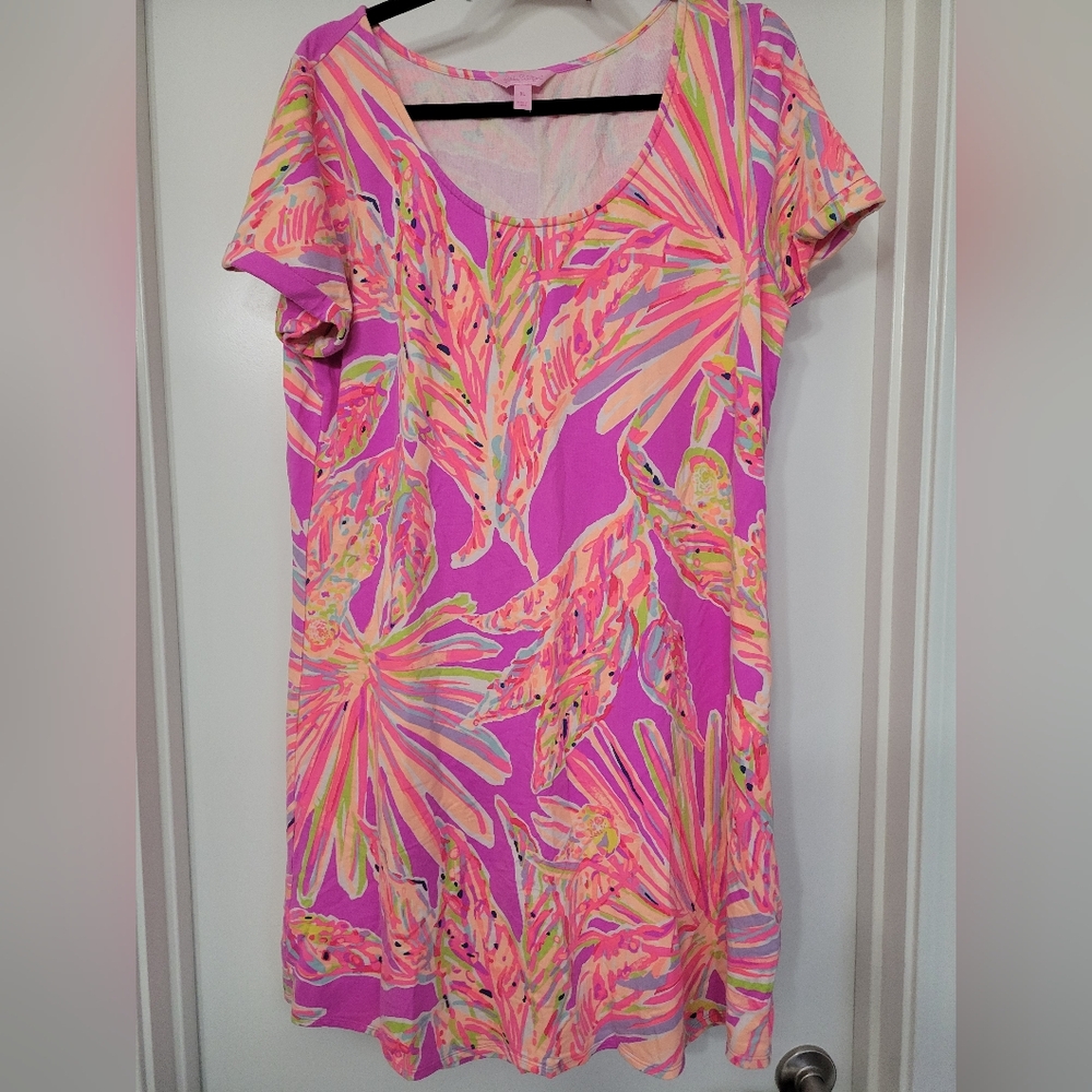 Lilly Pulitzer Vibrant Pink Dress